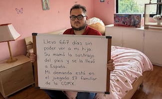 Maurg1 pide ayuda a Sheinbaum para ver a su hija tras dos años de separación; denuncia traslado a España sin autorización judicial