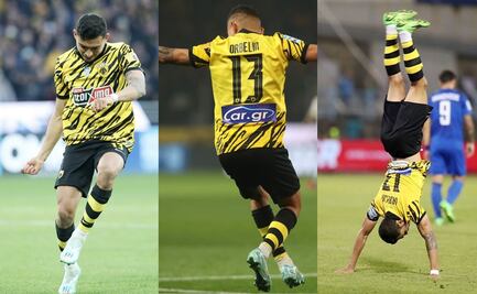 Baile del mexicano Orbelín Pineda se convierte en el nuevo challenge de Grecia