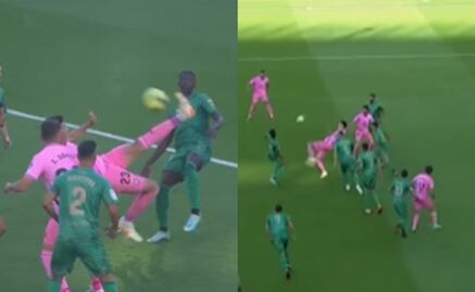 El mexicano César Montes hace golazo de chilena ante el Betis