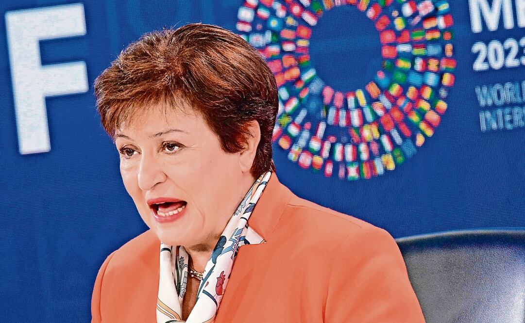 Kristalina Georgieva, directora del Fondo Monetario Internacional. Foto: Mandel NGAN / AFP