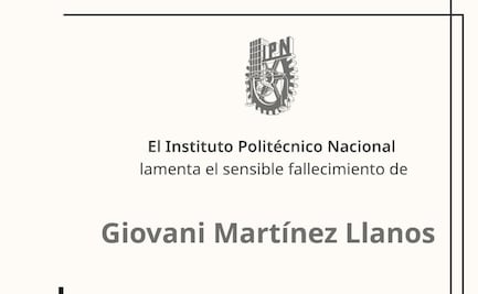 Muere Giovani Martínez Llanos; es el tercer estudiante del IPN fallecido tras explosión en Puente de la Concordia