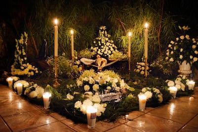 Así es el impresionante Tendido de Cristos en Semana Santa 