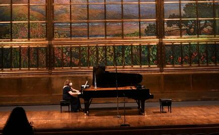 El primer concierto en Bellas Artes fue sólo virtual 