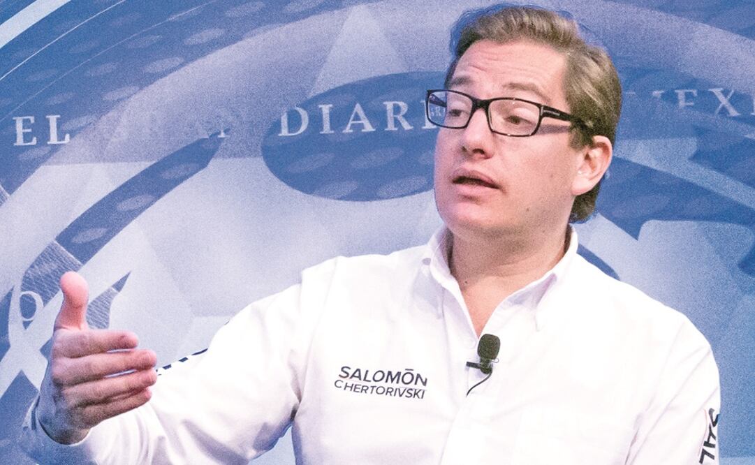 Precandidato del PRD a la CDMX, Salomón Chertorivski Woldenberg. (JENIFER NAVA. EL UNIVERSAL)