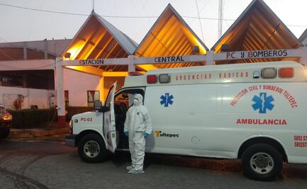 Reportan 8 casos positivos de Covid-19 en bomberos de Tultepec