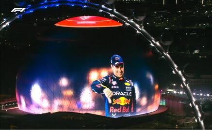 Checo Pérez fue víctima de burlas en The Sphere en el GP de Las Vegas