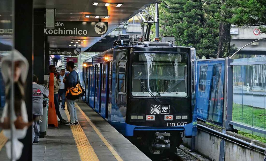 Se proyecta que los trabajos en el Tren Ligero concluyan en mayo próximo para mejorar la movilidad de los usuarios. Foto: Archivo / EL UNIVERSAL