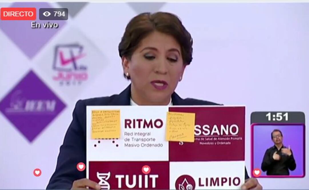 (Foto: Captura de pantalla de la transmisión del IEEM)