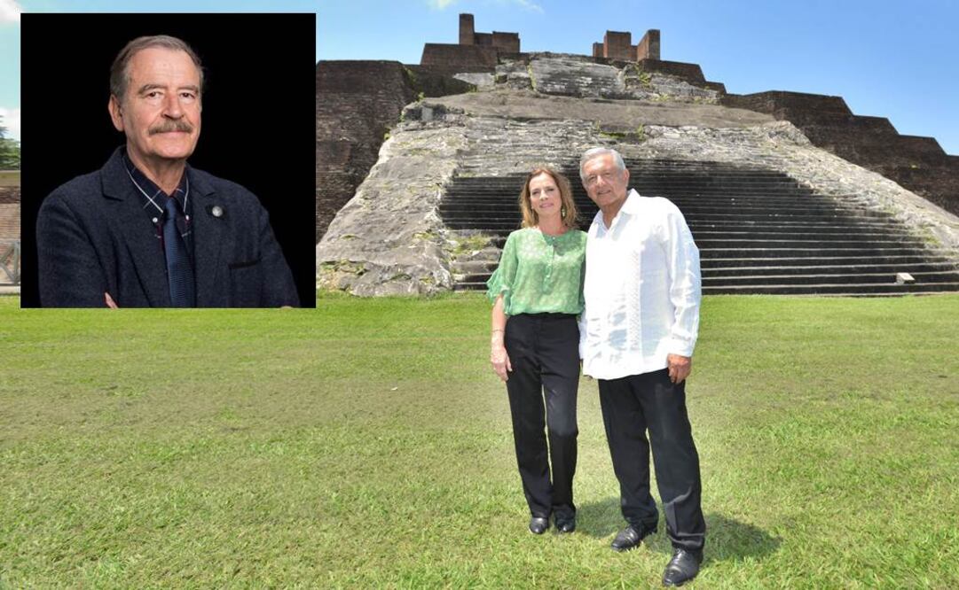 El presidente Andrés Manuel López Obrador y su esposa, Beatriz Gutiérrez Müller. Foto: Especial