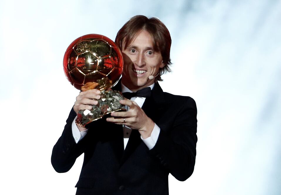 Imago7. Luka Modric consiguió el balón de oro