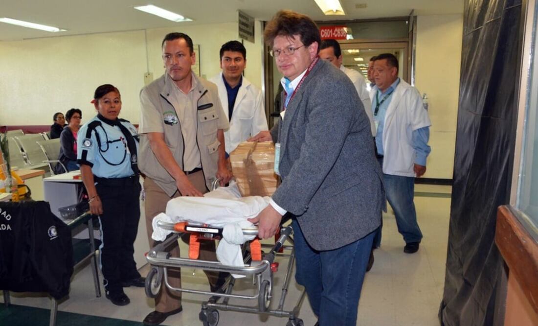 Reciben en La Raza hígado para trasplante