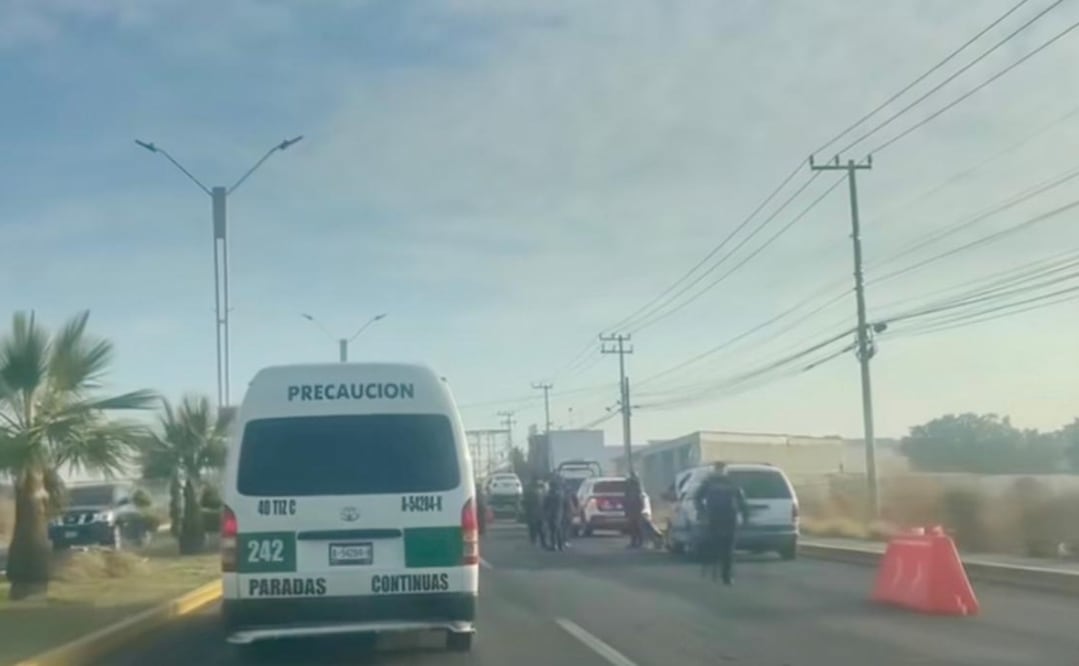 Retenes migratorios en carreteras de Hidalgo. Foto: Especial