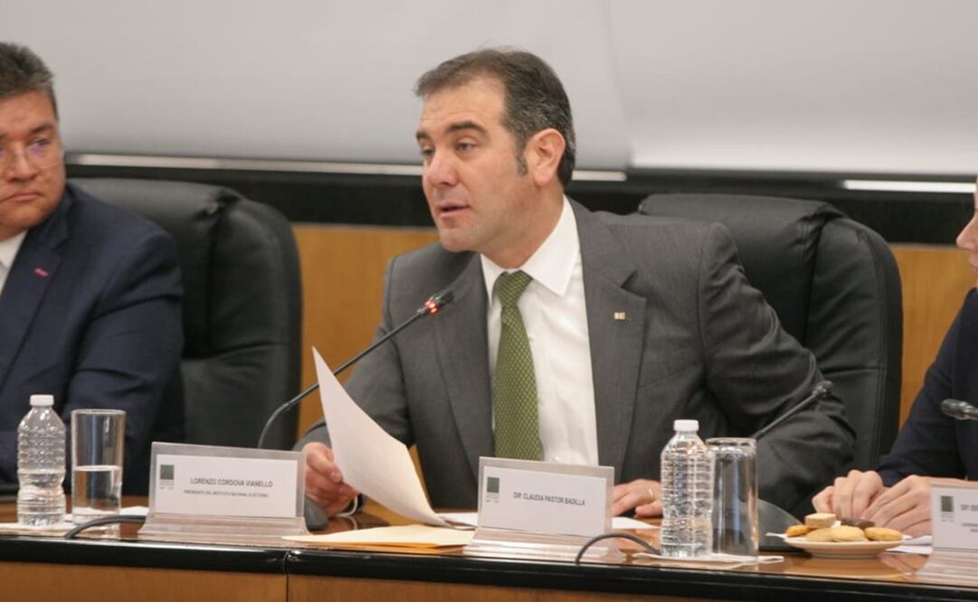 El consejero presidente del INE, Lorenzo Córdova. Foto: Especial 