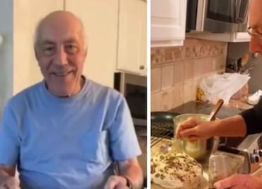 Abuelito se vuelve pastelero a sus 90 años y se vuelve viral