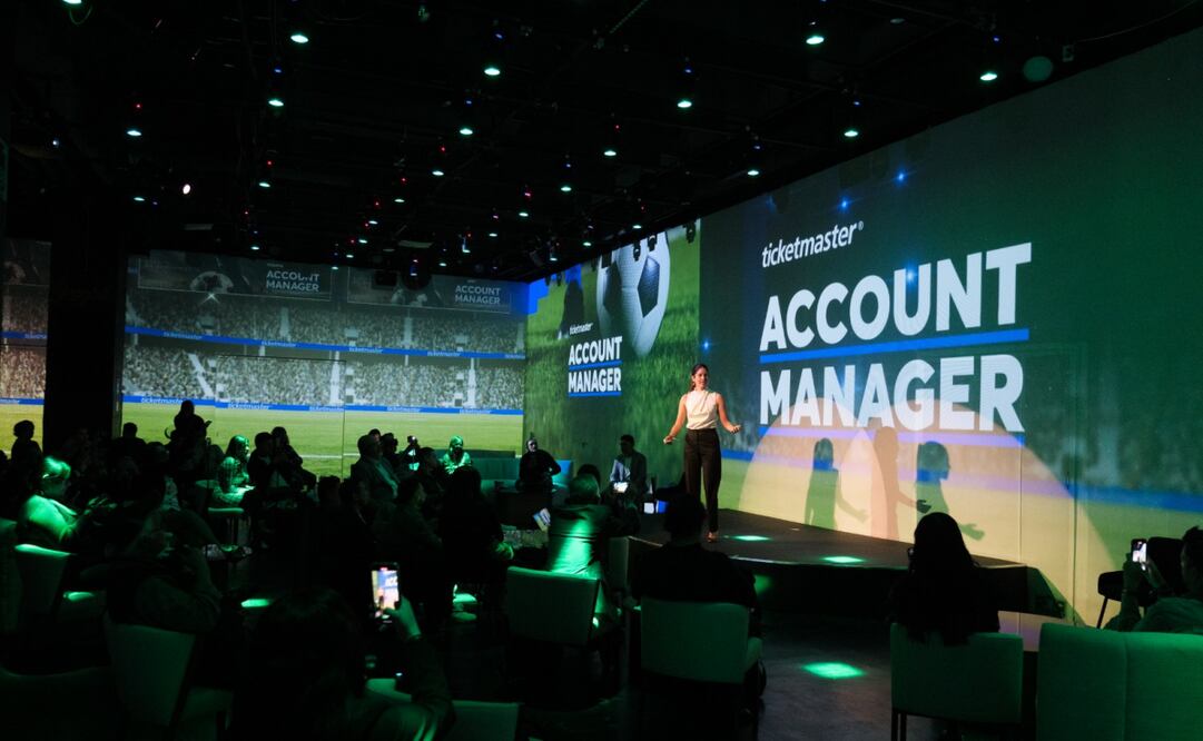 Ana Arroyo presentó Account Manager, que transformará la relación entre equipos deportivos y aficionados, permitiendo una gestión personalizada de boletos y acceso a beneficios exclusivos. Foto: Antonio Hernández/El Universal