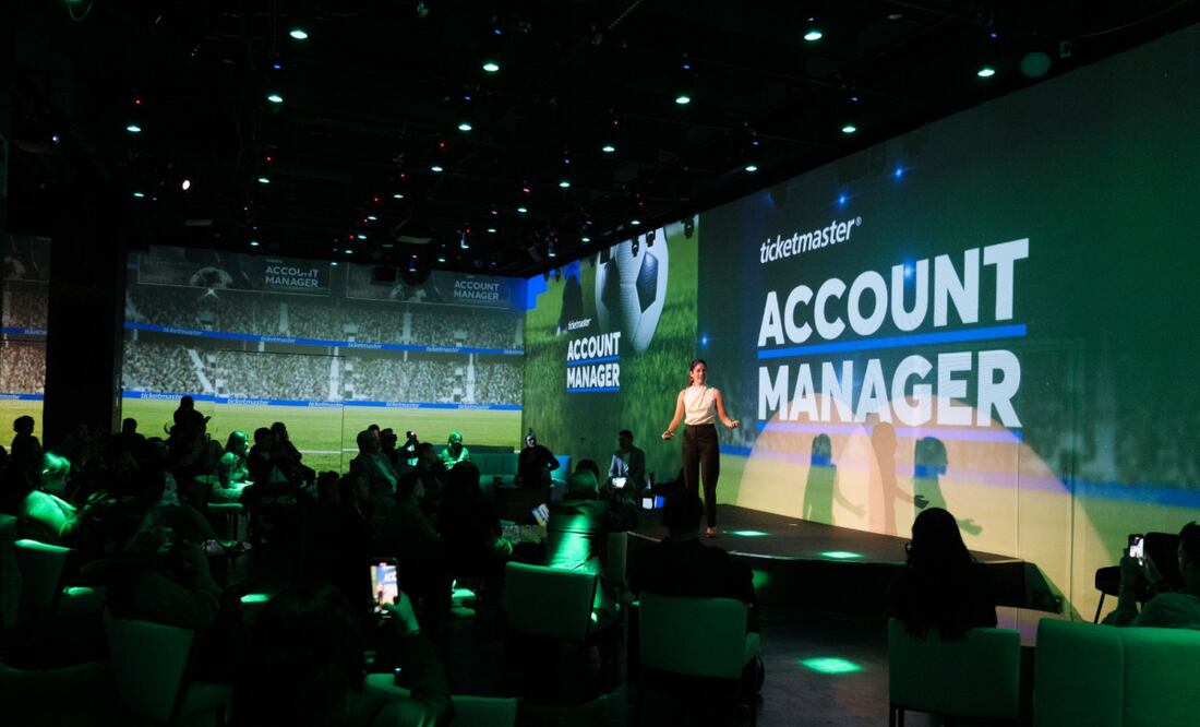 Ana Arroyo presentó Account Manager, que transformará la relación entre equipos deportivos y aficionados, permitiendo una gestión personalizada de boletos y acceso a beneficios exclusivos. Foto: Antonio Hernández/El Universal