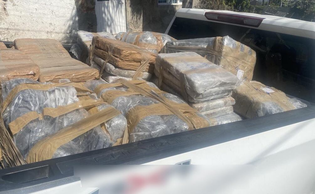 A los detenidos les aseguraron más de 3 mil kilos de drogas (14/11/2025). Foto: Especial