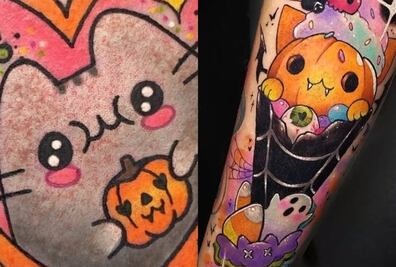 Ideas de tatuajes de Halloween para esta temporada