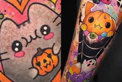 Ideas de tatuajes de Halloween para esta temporada