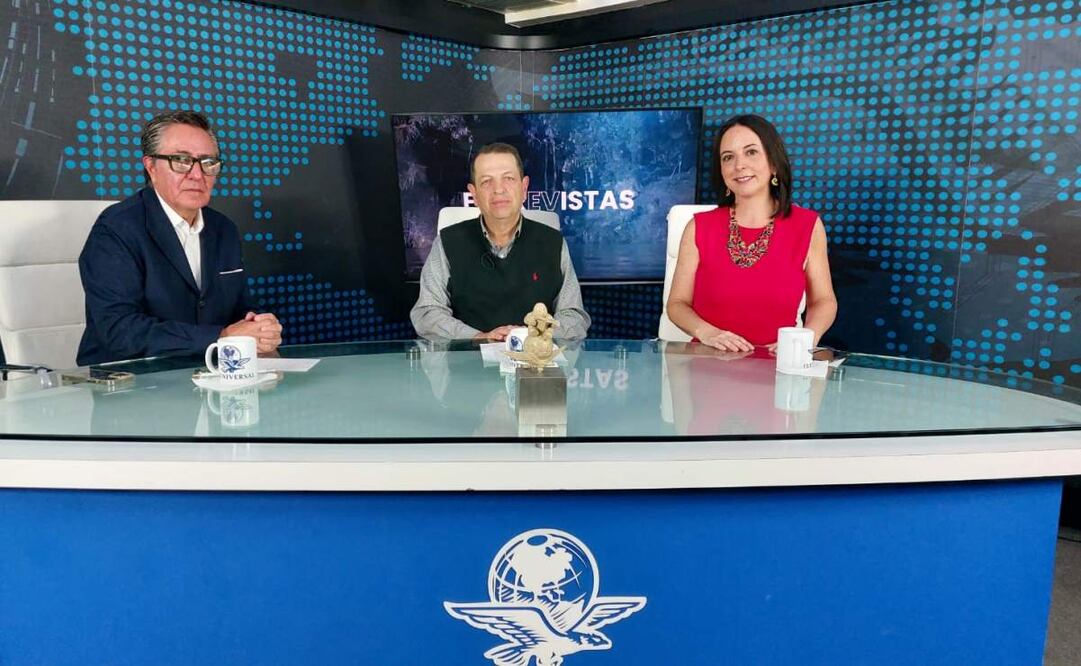 Fadlala Akabani Hneide en Con los de Casa con David Aponte y Maite Azuela. Foto: Julio Suárez/ EL UNIVERSAL