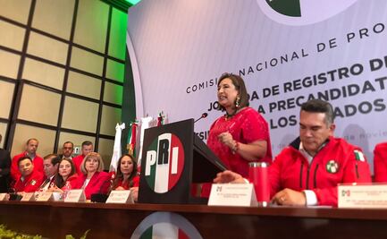 Xóchitl Gálvez llama a la unidad de los priistas, tras pugnas internas y renuncias al partido