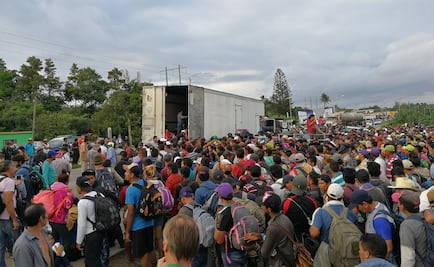 Segunda caravana migrante se dirige a Puebla