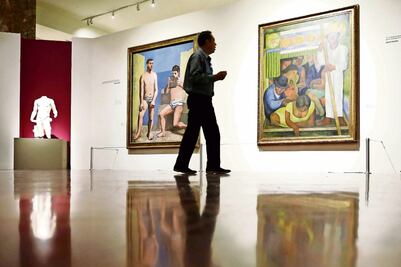 Cubismo y muralismo, intercambio de Picasso y Rivera