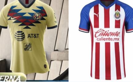 El Clásico entre América y Chivas empieza con la venta de playeras
