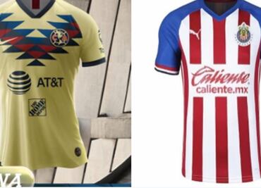 El Clásico entre América y Chivas empieza con la venta de playeras