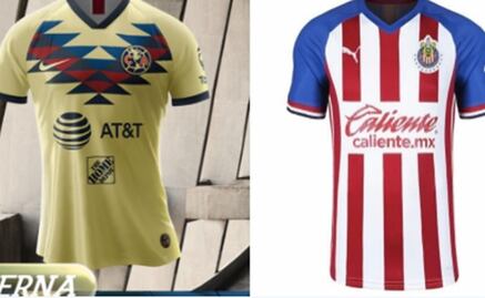 El Clásico entre América y Chivas empieza con la venta de playeras
