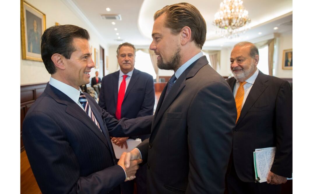 El pasado 7 de junio, el Presidente y el actor firmaron el acuerdo en la Residencia Oficial de Los Pinos. /Especial