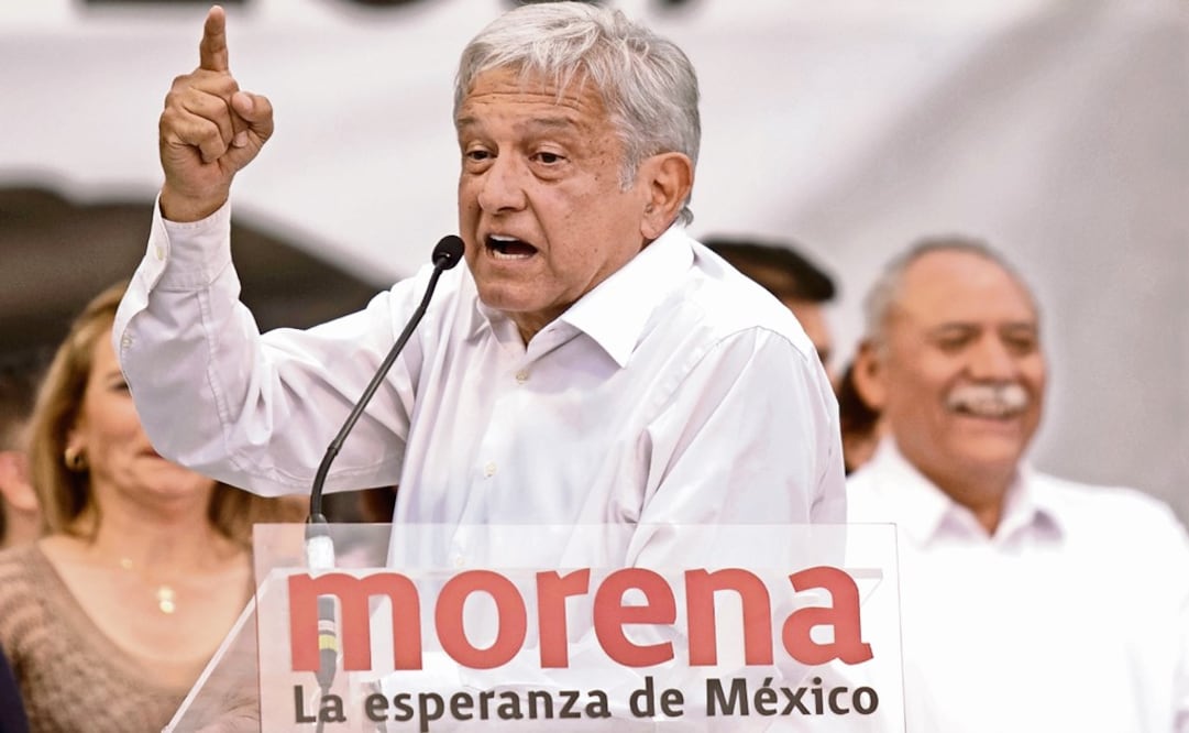 AMLO denies the accusations made by the INE – Photo: File Photo/EL UNIVERSAL