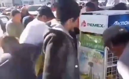 Manifestantes intentan saquear gasolinera en Zacatecas