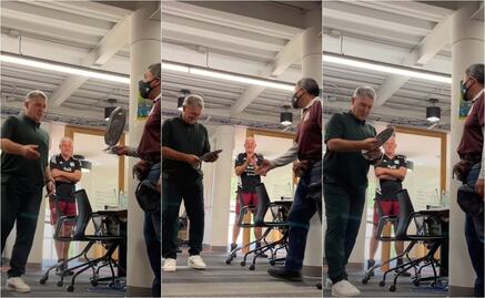 Gerardo Martino recibe virgen de Guadalupe previo a la concentración por Europa