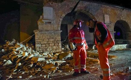 Dos heridos tras terremoto en Italia, informan autoridades