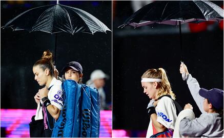 Semifinal entre María Sakkari y Marie Bouzkova se reprograma por culpa de la lluvia