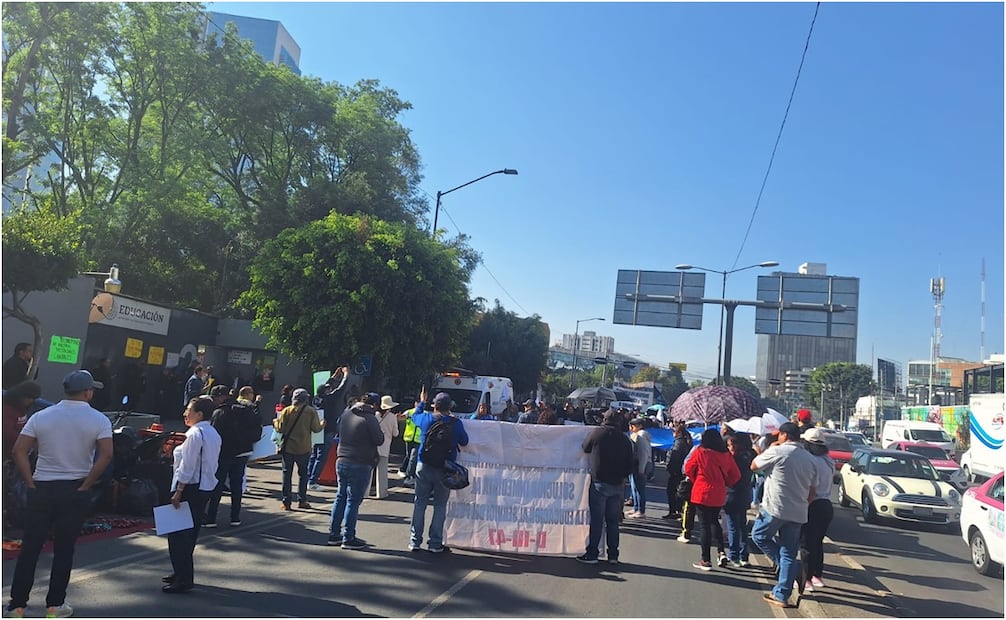 Manifestantes. Foto: Especial