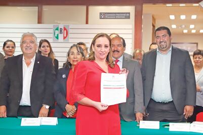 Va Ruiz Massieu en solitario a presidir el PRI