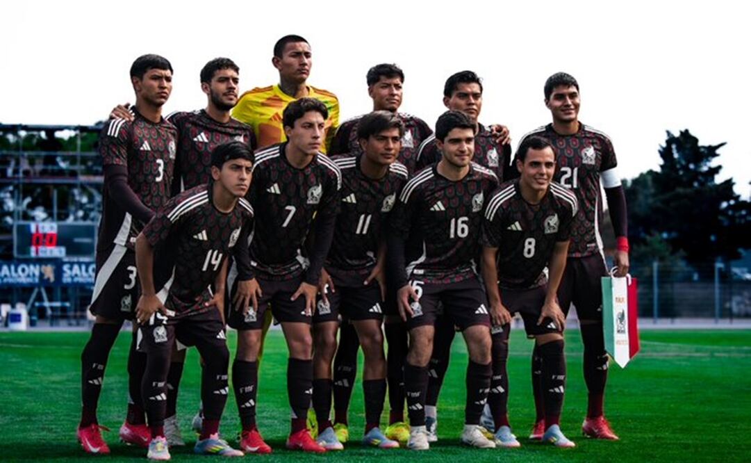 México termina su participación en el Torneo Maurice Revello - Foto: @miseleccionsubs en X