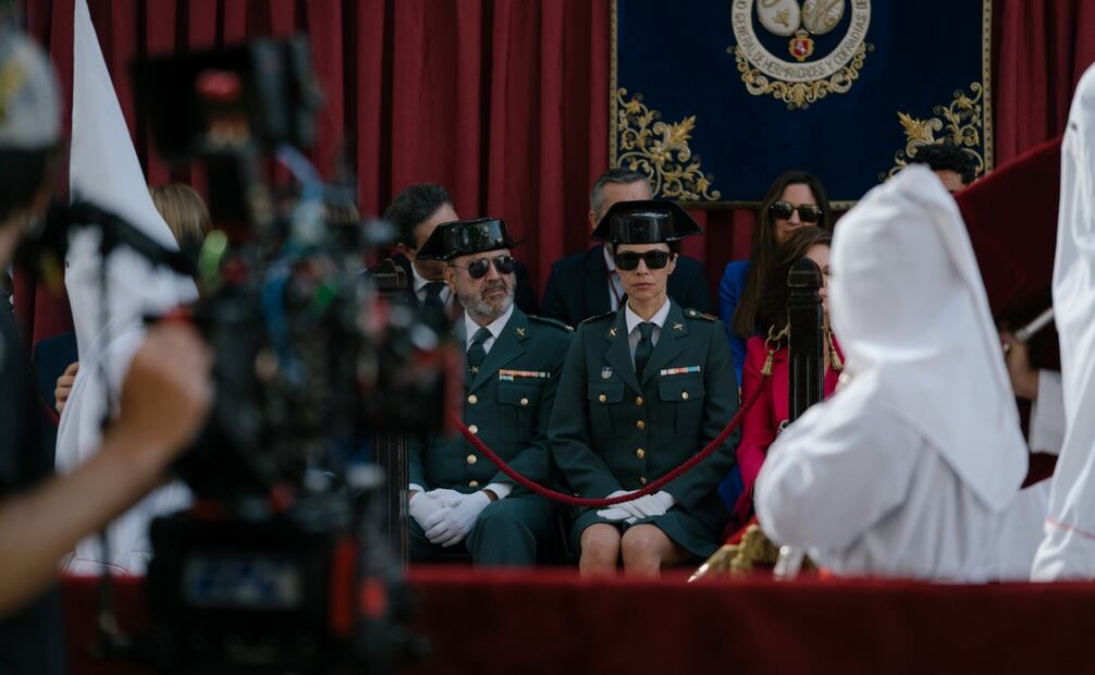 500 extras participaron en la serie que sucede en Semana Santa. Foto: Especial.