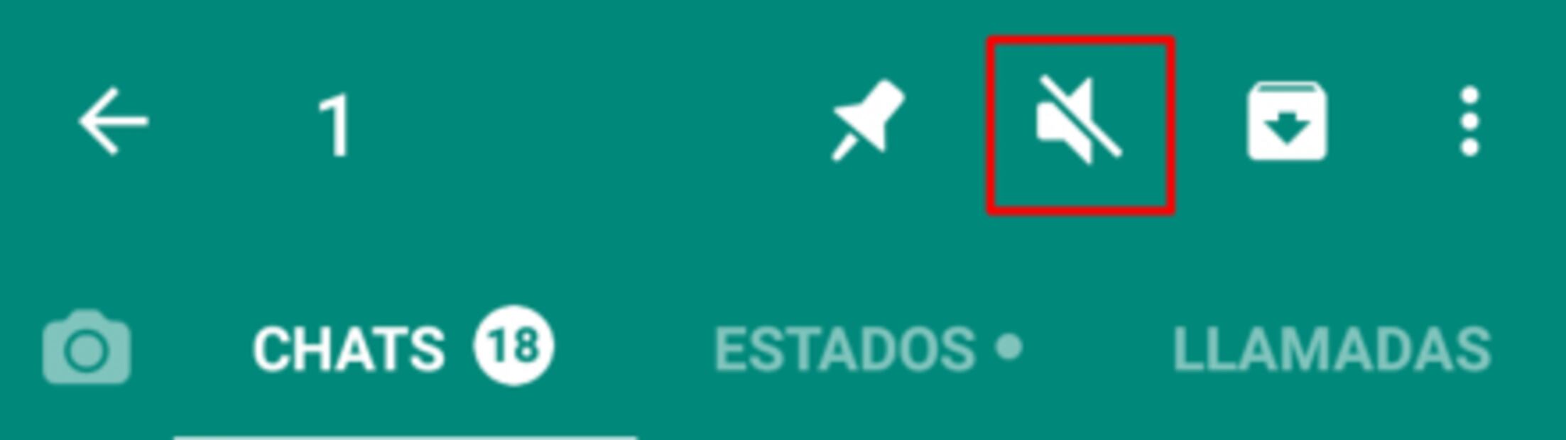 Deja de recibir mensajes de un grupo de WhatsApp 