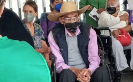 La última aparición del expresidente Echeverría Álvarez en público