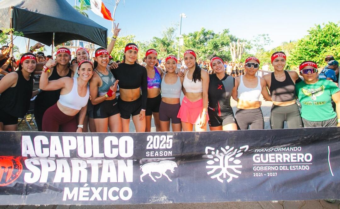 Realizan séptima edición del Spartan Race en Acapulco; agradecen apoyo de Evelyn Salgado. Foto: Especial