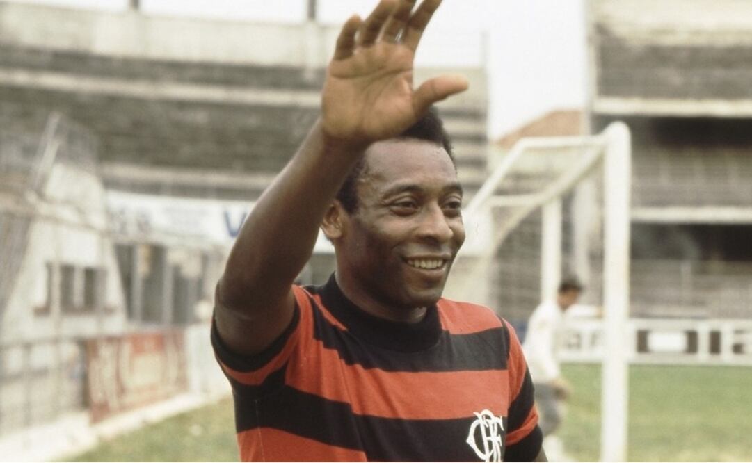 O Rei con la camiseta del Flamengo / Foto: Flamengo