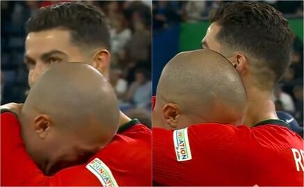 VIDEO: Cristiano Ronaldo llora con Pepe al quedar eliminados de la Eurocopa 2024