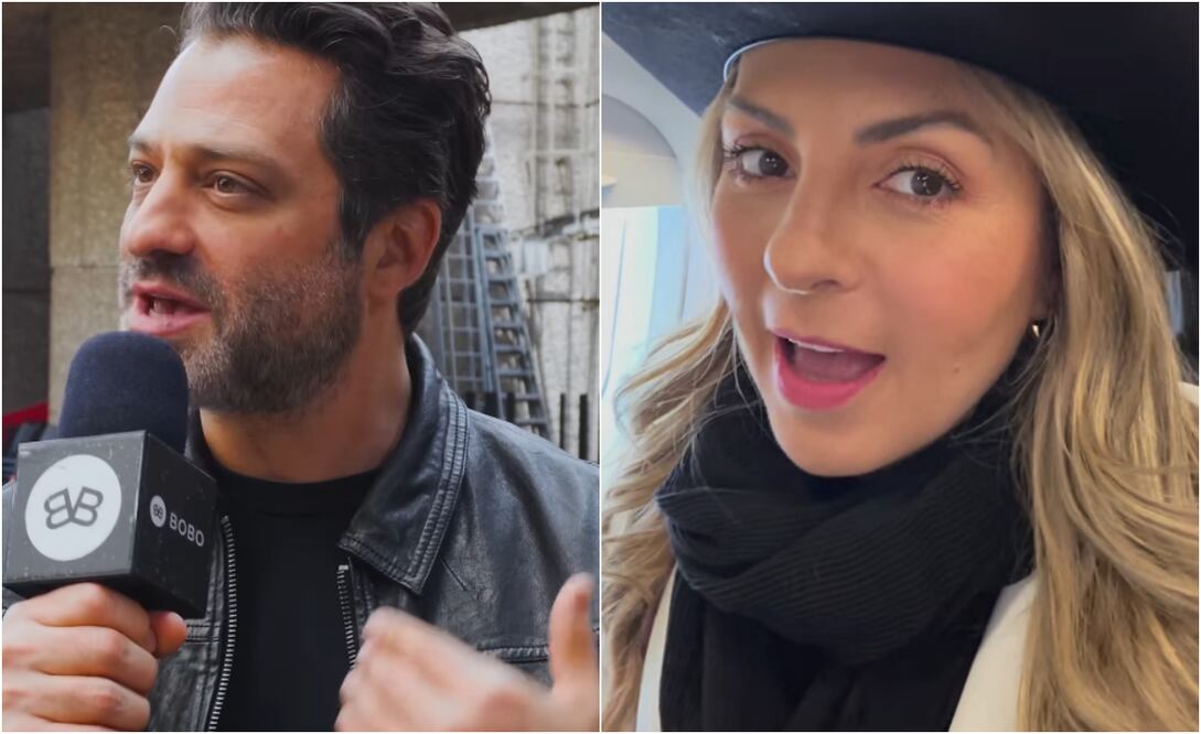 Mariana Ochoa y Ari Borovoy, dos de los integrantes de OV7.
Fotos: Instagram, vía @boboproducciones y @soymarianaochoa