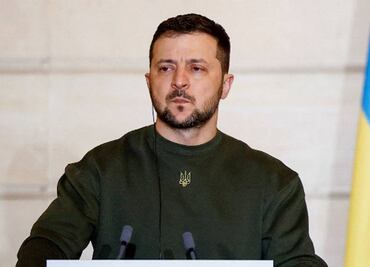 Zelensky pide a Francia y Alemania aviones y armamento pesado "lo más rápido posible"