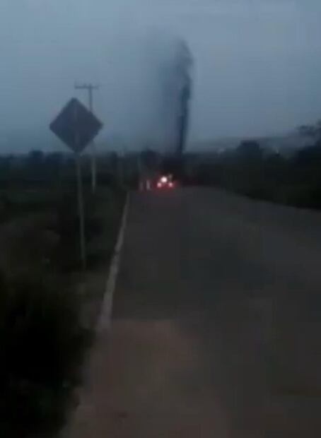 Se registra fuga de combustible en toma clandestina de Hidalgo