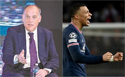 "Mbappé estará en el Real Madrid", asegura el presidente de La Liga