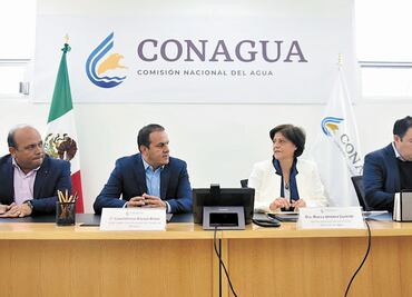 Acuerdan gobierno y Conagua trabajo conjunto